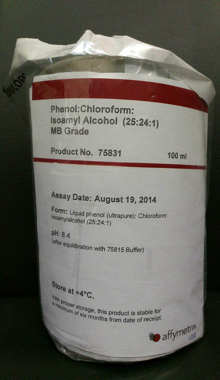 Phenol:Chloroform:Isoamyl Alcohol (25:24:1)